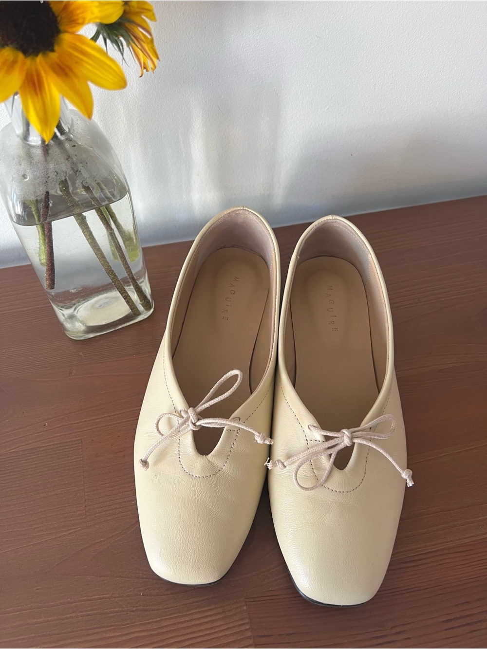 Maguire Prato Butter Ballerina Flats Size 37 - Picture 2 of 9